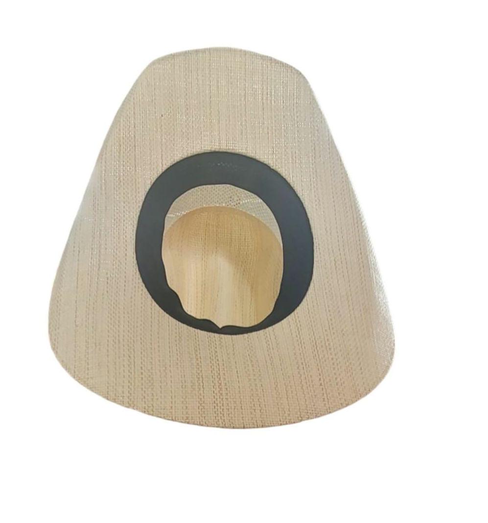 cowboy hat the old Murrieta-style beige straw cowboy medium & Large adjustable sizes