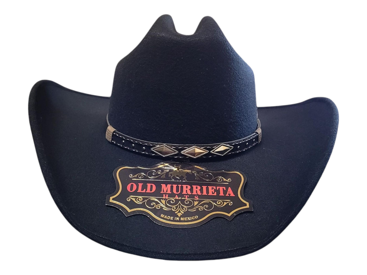 Black Cowboy Hat, Western The Old Murieta Luxury Style, Vaquero De Lujo