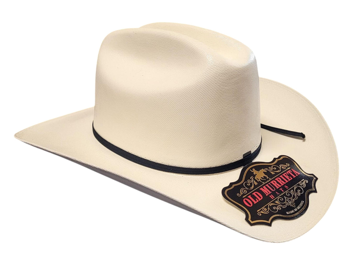 White Sinaloa style cowboy hat straw cowboy hat