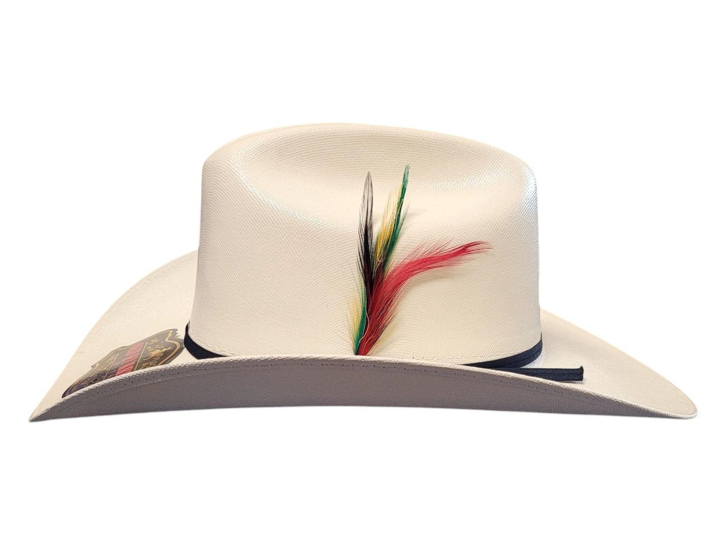 White Sinaloa style cowboy hat straw cowboy hat