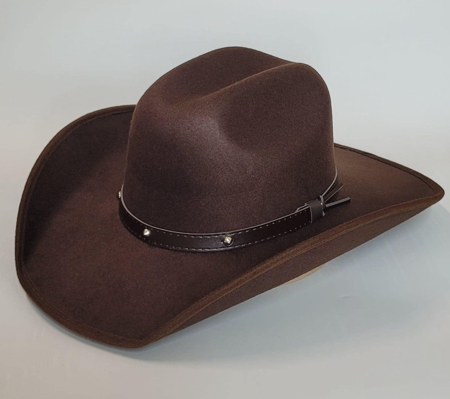 Brown wester cowboy hat, the old Murrieta luxury style, luxury cowboy