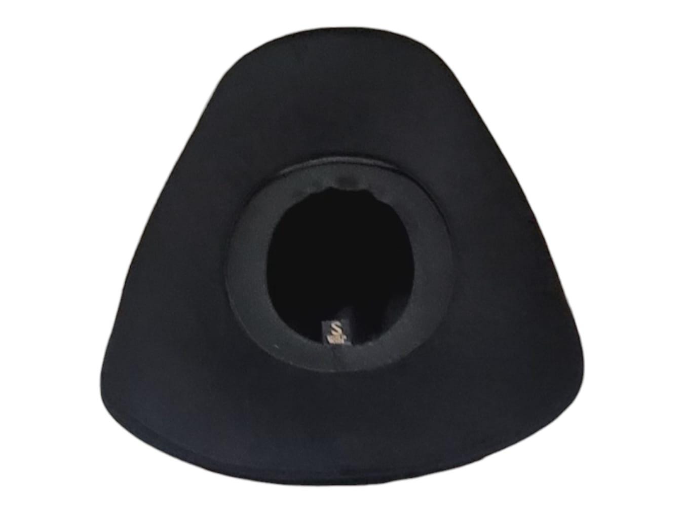 Black Western cowboy hat, cowboy, old Murrieta style luxury hat