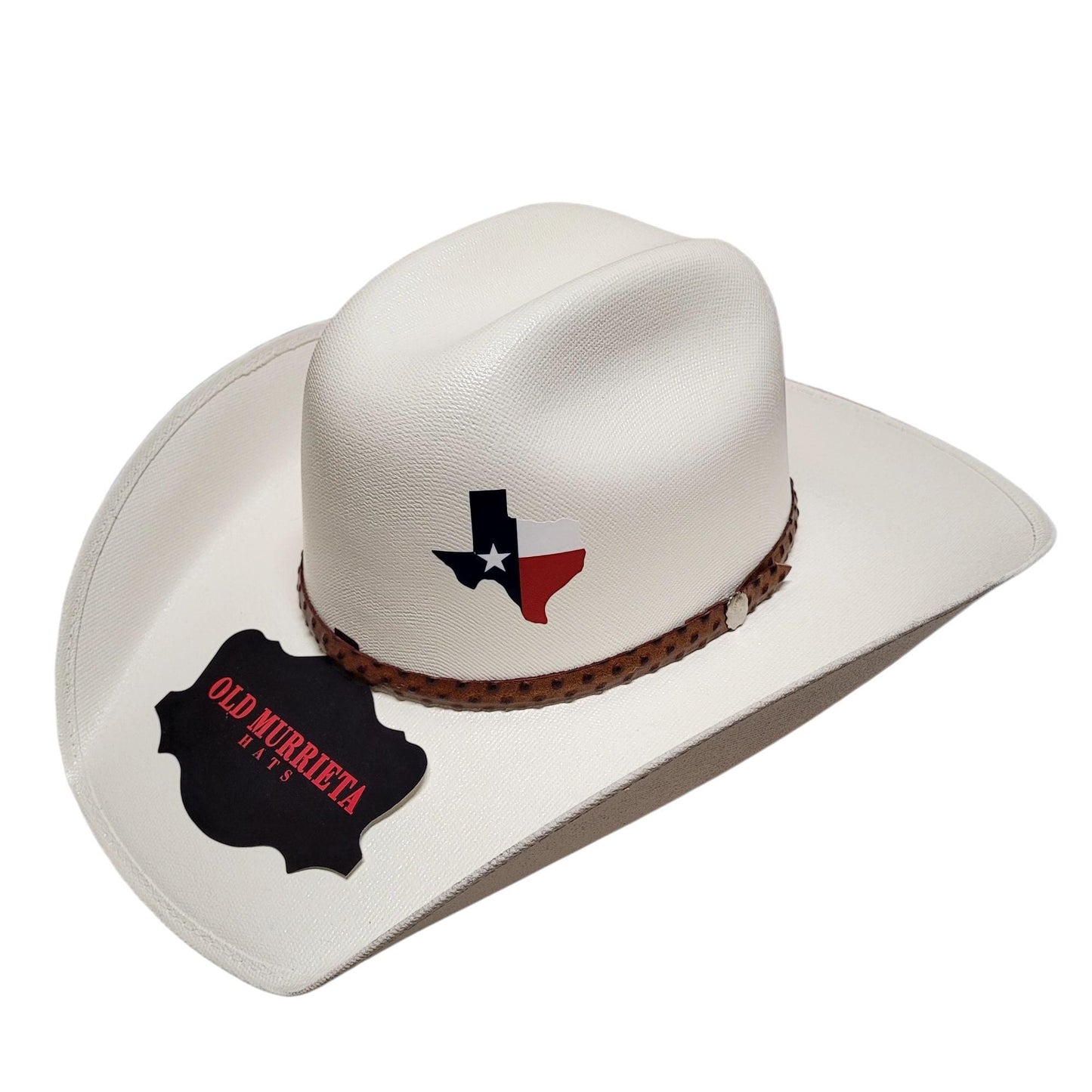 Western cowboy hat, texas state logo style cowboy luxury hat.
