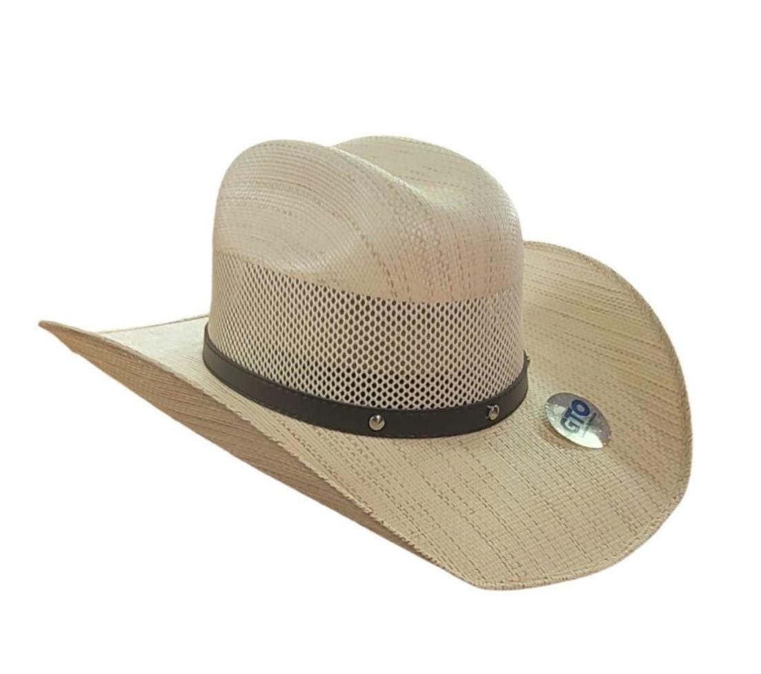 cowboy hat the old Murrieta-style beige straw cowboy medium & Large adjustable sizes