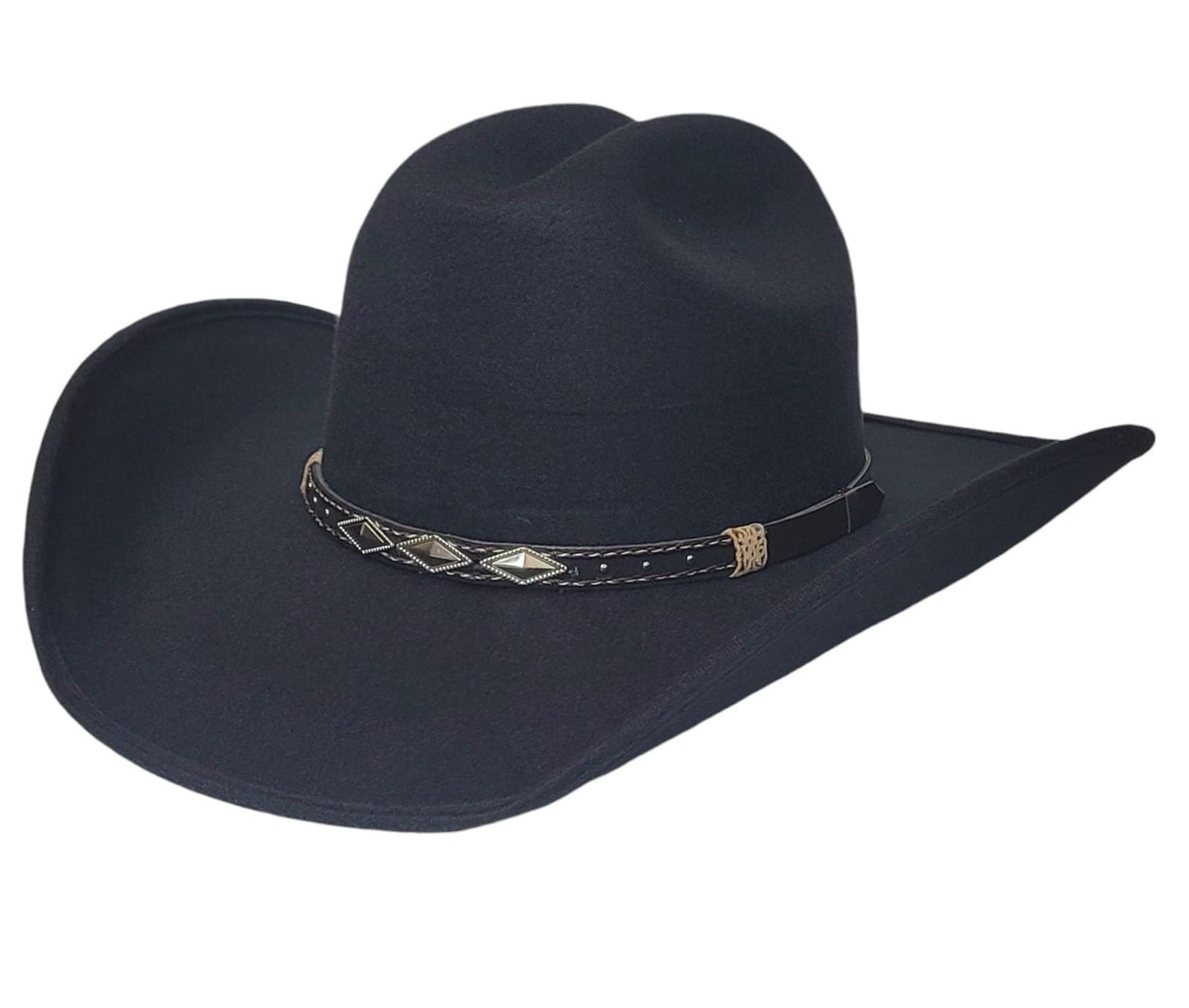 Men's Western cowboy hat vaquero old Murrieta style fancy hat small, medium and Large sizes