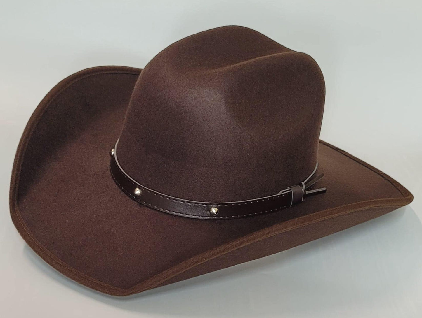 Brown wester cowboy hat, the old Murrieta luxury style, luxury cowboy