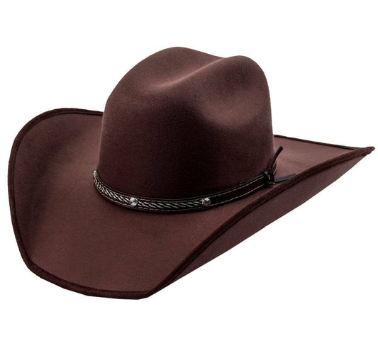 Brown wester cowboy hat, the old Murrieta luxury style, luxury cowboy