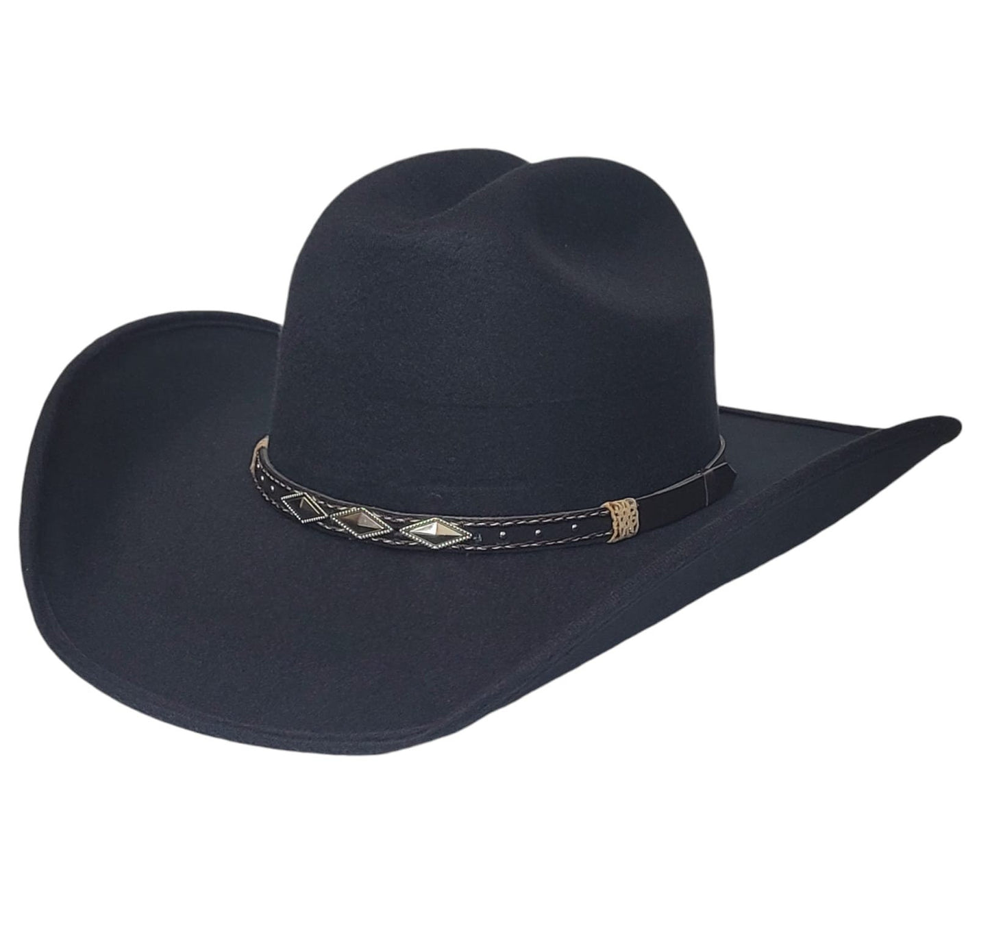 Men's Western cowboy hat vaquero old Murrieta style fancy hat