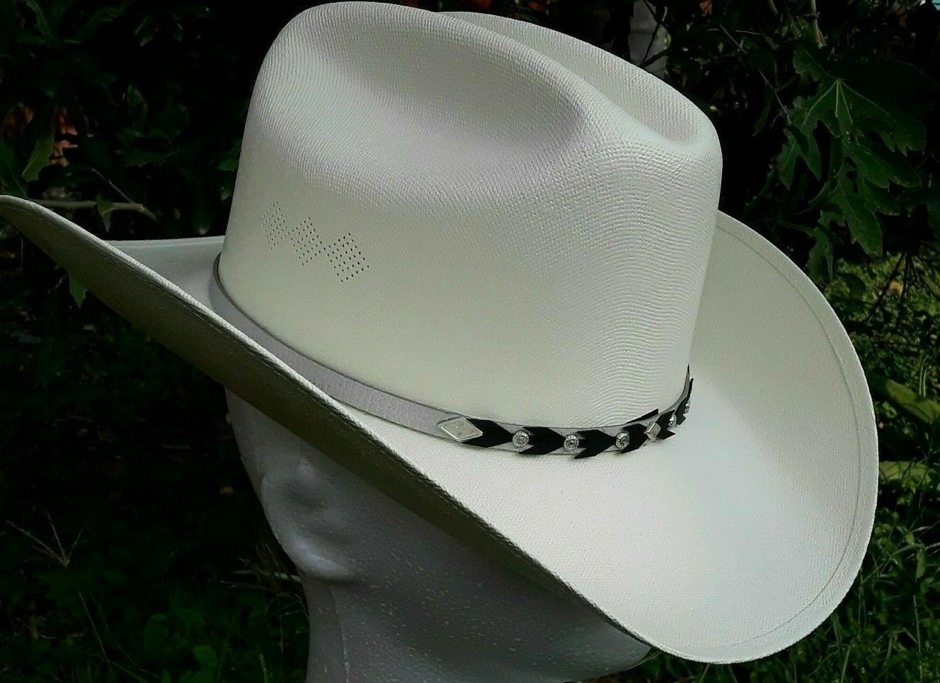 Men's cowboy hat Texana last (last) Duranguense color white
